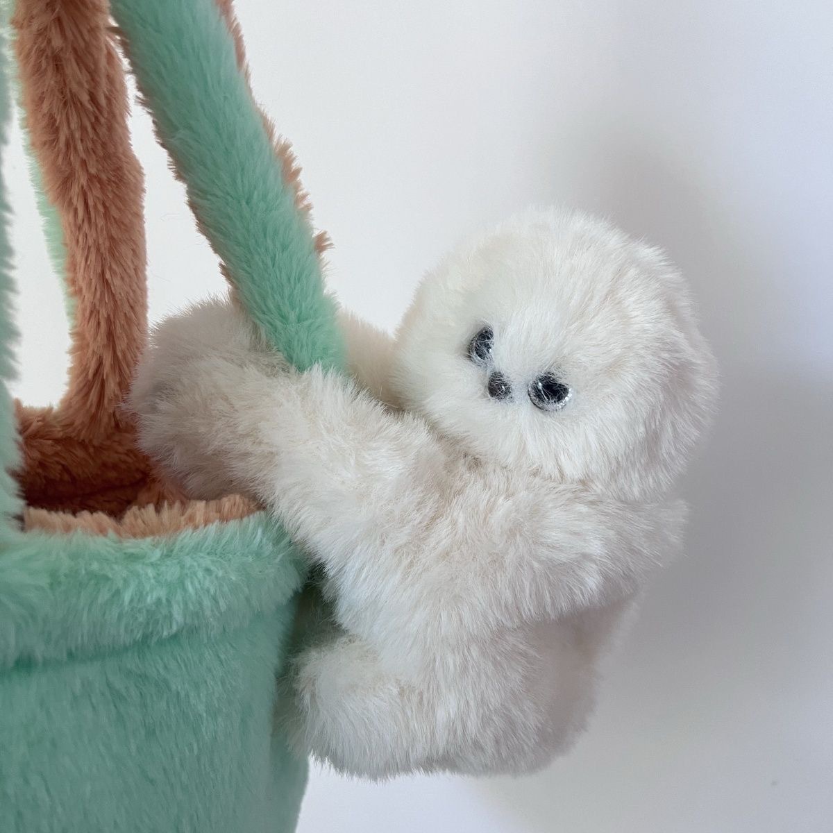 A cute plush toy that can sing, turn its head and learn to speak, an Instagram-style bag and pendant, a girlish and adorable pet toy pic 3