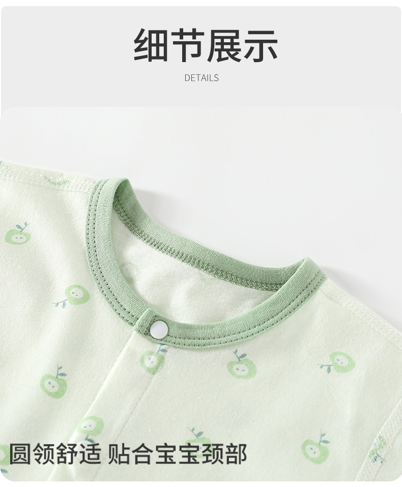 儿童睡衣夏季a类棉婴儿空调服1岁宝宝分体衣服家居服套装安阳童装详情12