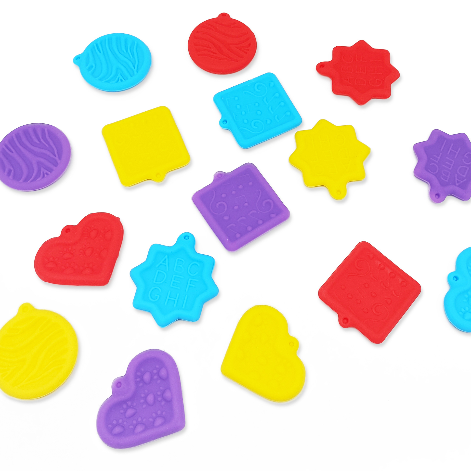 亚马逊新品 Sensory toys 硅胶感官石解压玩具柔软硅胶纹理担忧石详情8