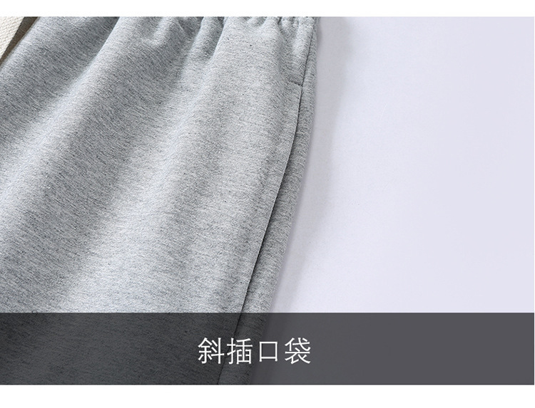 裤长可选/春夏新款卫裤加长版男裤高个子裤子110-120青少年运动裤详情23
