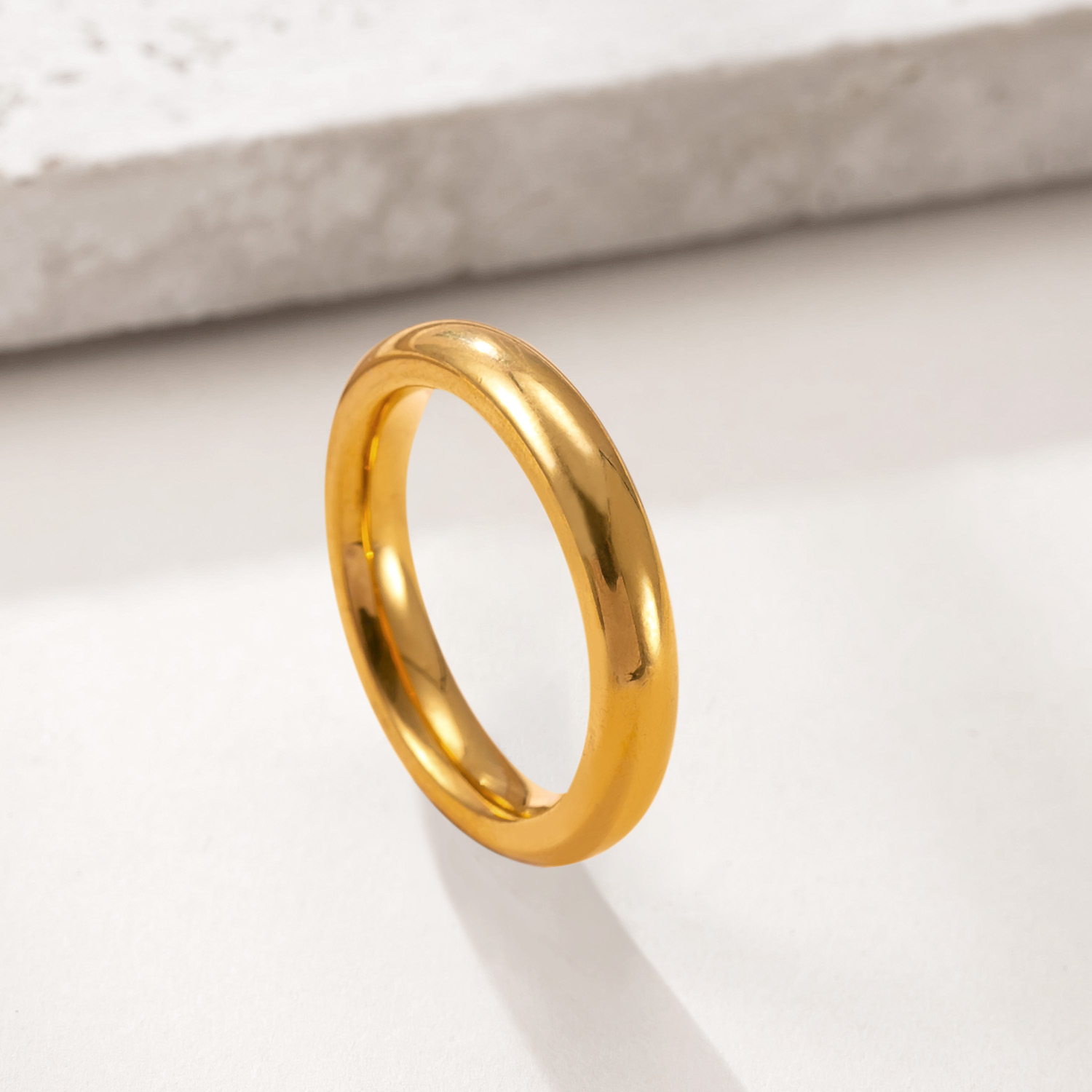 跨境爆款不锈钢戒指3/4/6/8mm内外球光面指环时尚简约钛钢饰品厂详情12