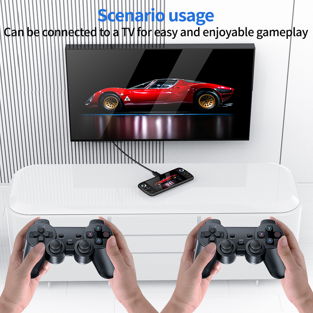The new M27 handheld game console supports 3D large-scale PSP God of War 30+ emulator for two-player connection in high definition pic 8