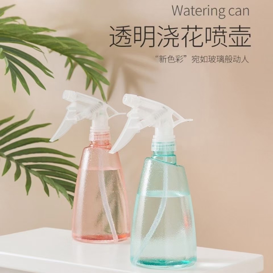 塑料小喷水壶批发瓜形喷壶500ml家用手压式喷雾瓶洒水壶浇花喷壶详情2