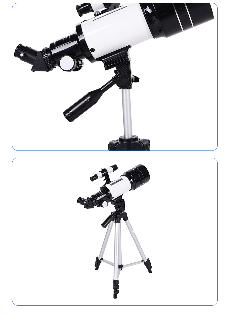 批发30070天文望远镜长脚架带寻星镜户外高清高倍专业单筒儿童详情41