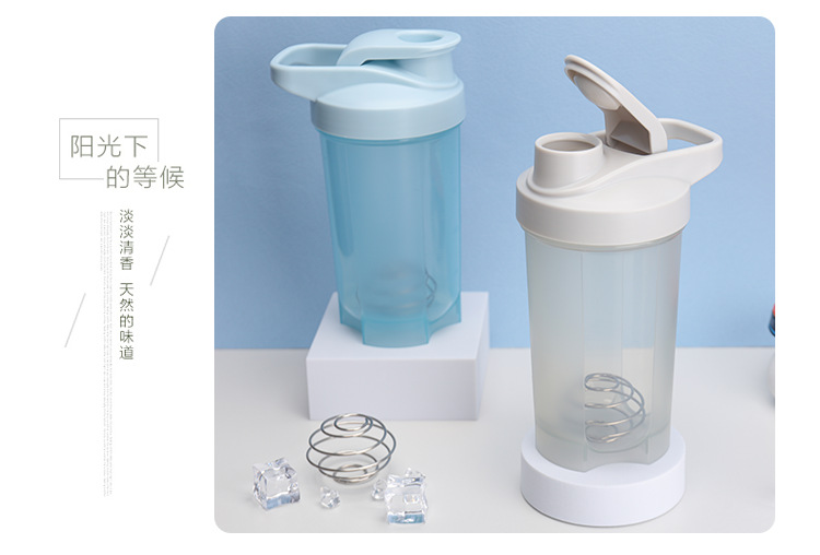 Shaker cup, stirring cup, sports water cup, portable protein powder milkshake, fitness water bottle, 500ML coffee cup in stock pic 15