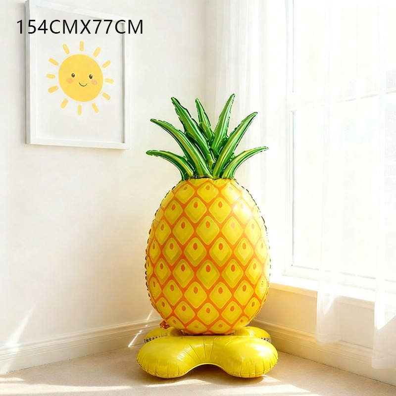 卡通站立底座水果气球 生日派对学校商场装饰场景布置装饰气球详情7