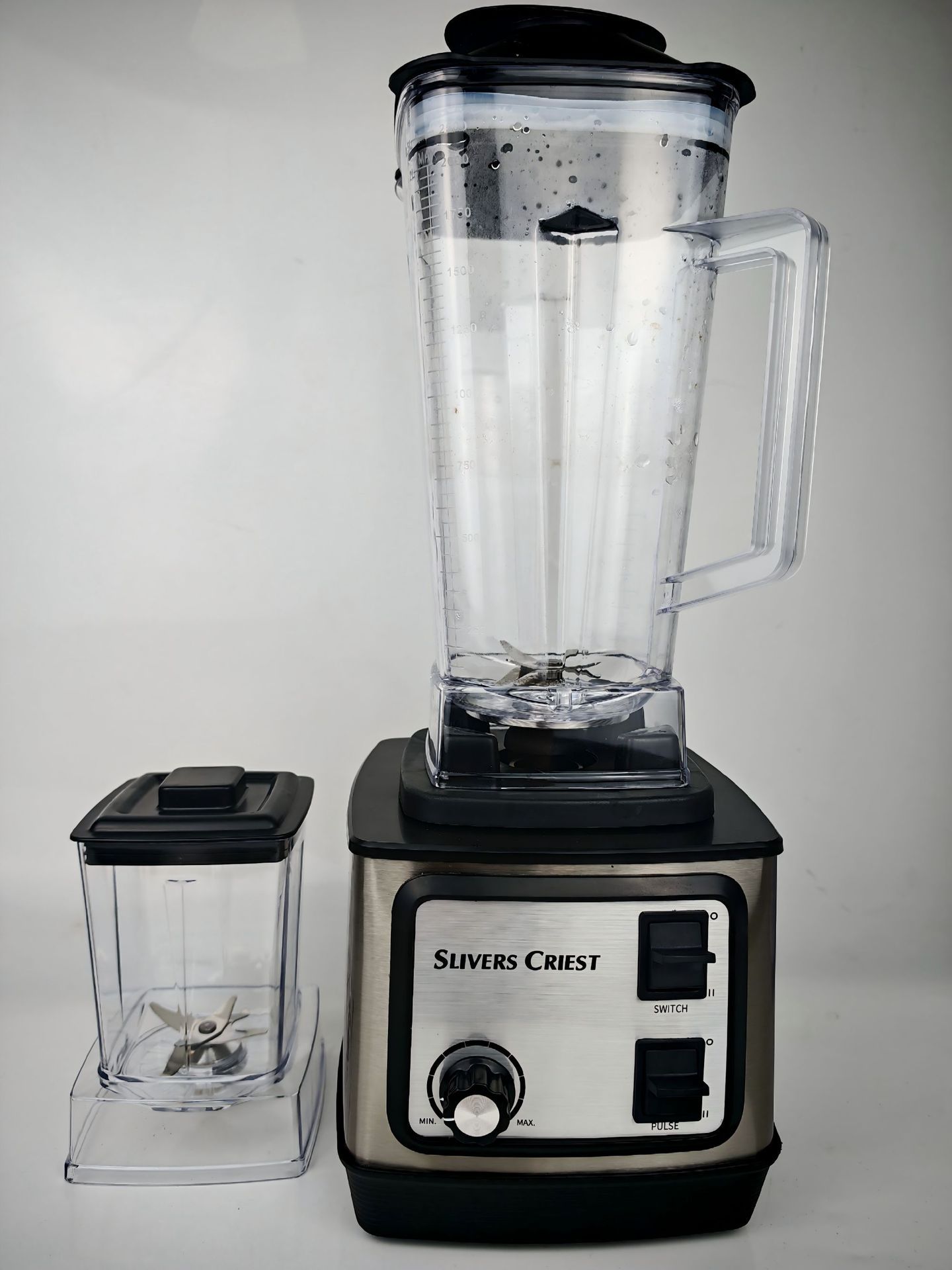 Cross-border export silent food processors, commercial double-cup high-power fruit and vegetable juicers, smoothie makers, household blenders pic 4