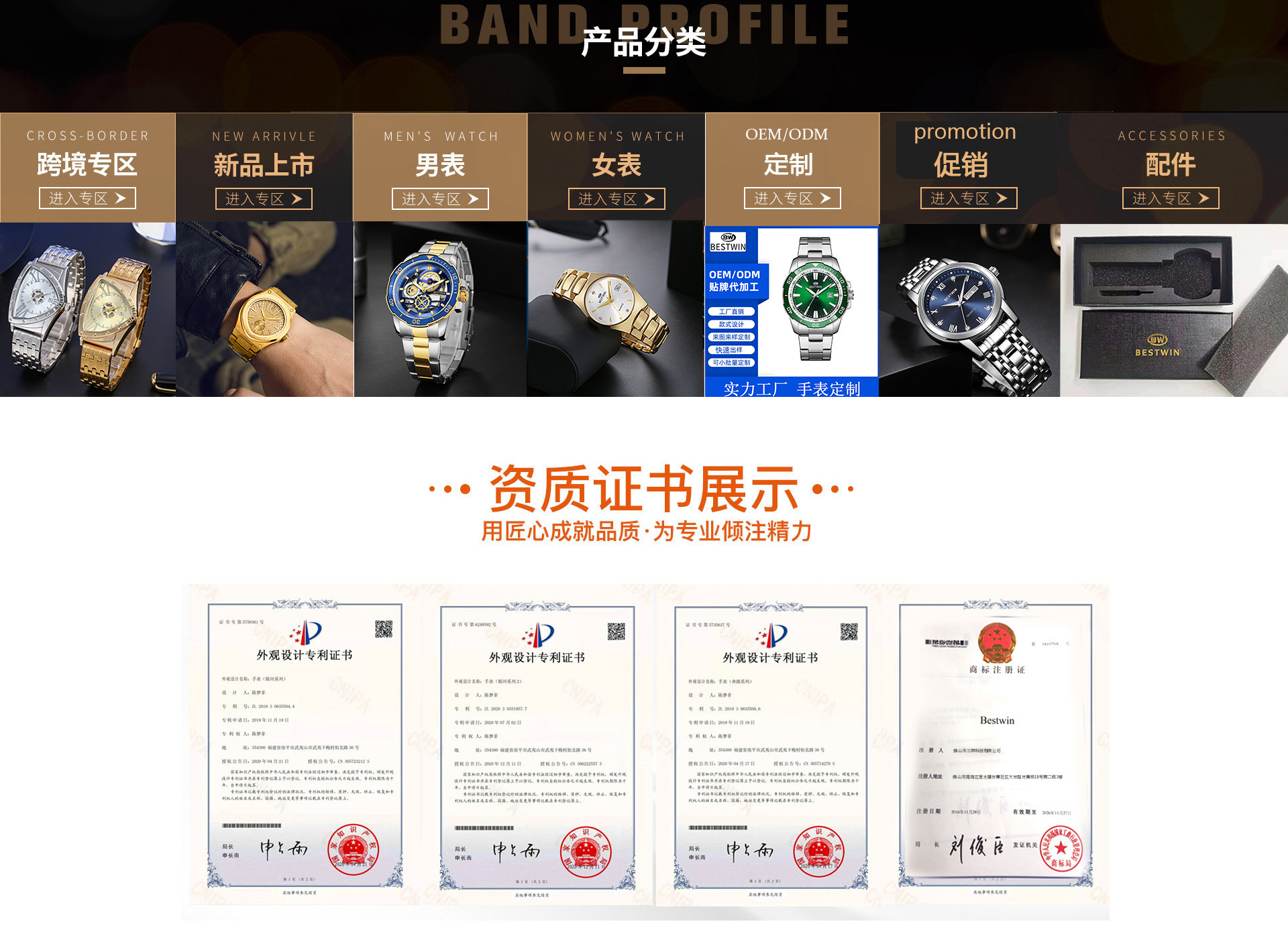 石英表男表炫酷个性男士概念手表男黑科技磁力悬浮博士通BESTWIN详情2