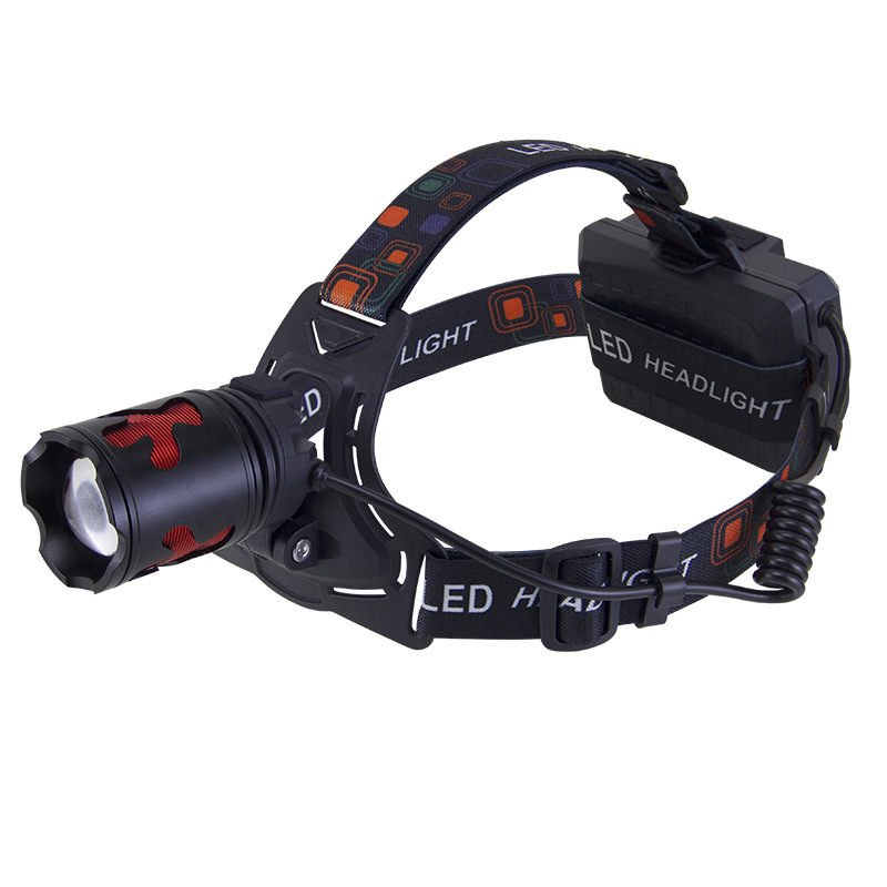 The new high-power P50 headlamp from Pailide features a strong zoom and is made of aluminum alloy for outdoor night fishing and cycling. There are multiple options available pic 5