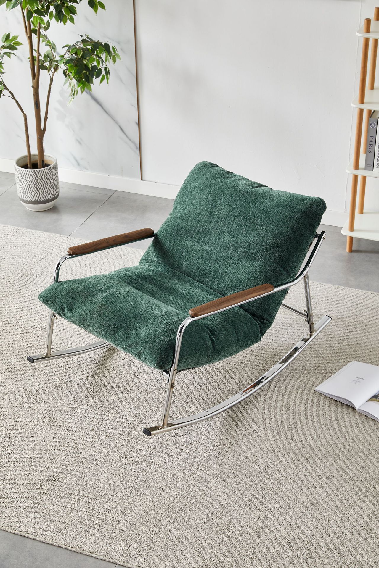 新款家用阳台休闲懒人摇摇椅可躺可坐客厅单人午休懒人沙发椅详情13