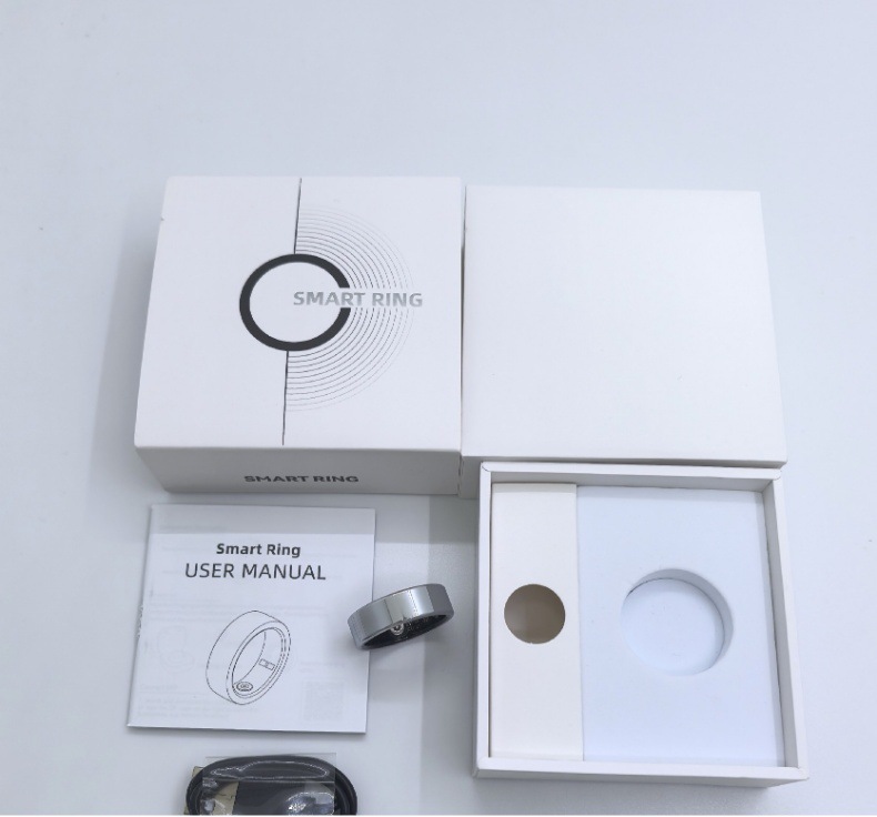 Cross-border bestseller R7 smart ring Heart rate, sleep, blood oxygen, exercise monitoring, photo taking, video switching, novel page turning pic 2
