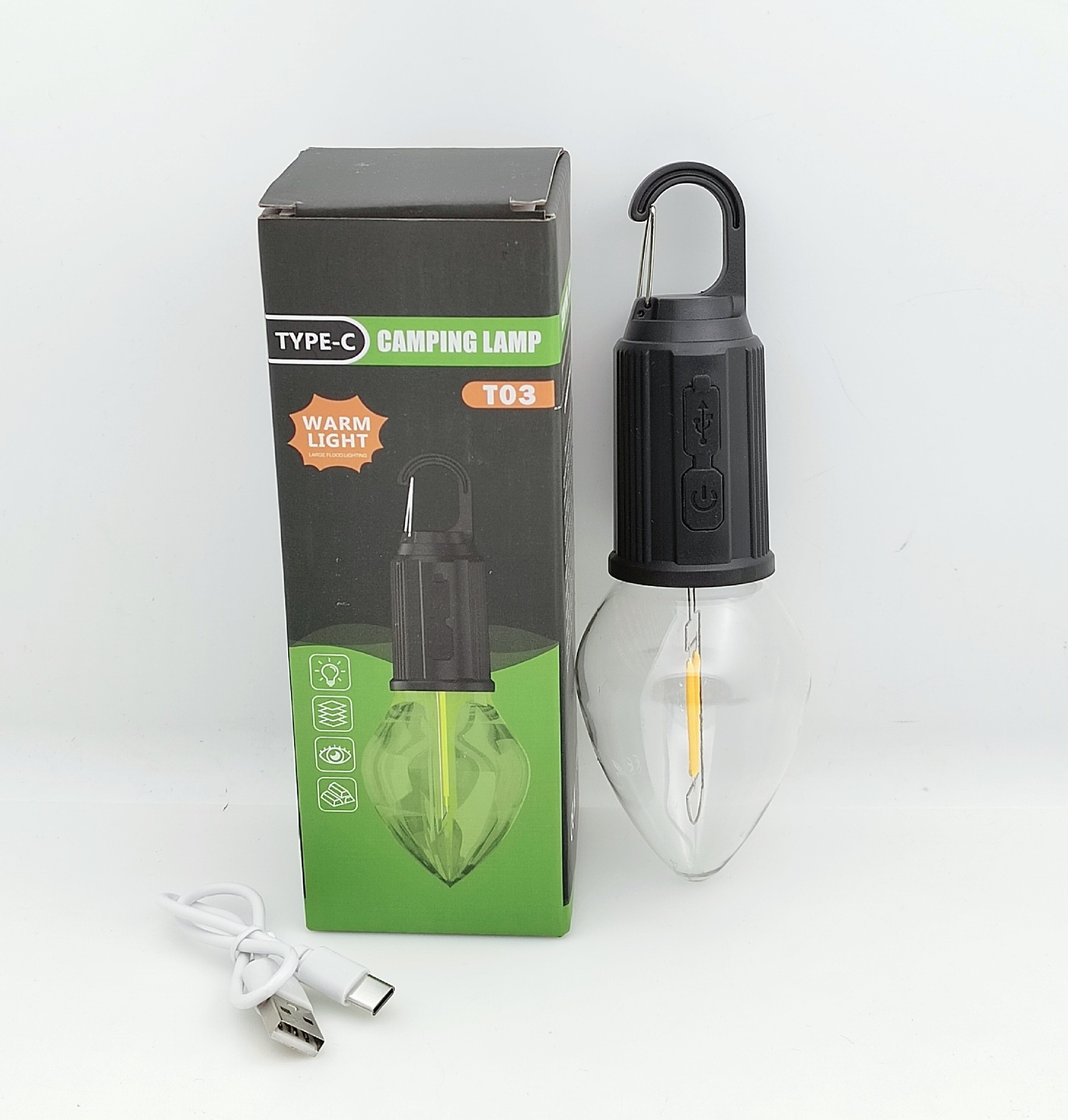 充电球泡灯应急暖光灯泡户外营地帐篷灯露营灯氛围灯夜市摆摊灯泡详情22