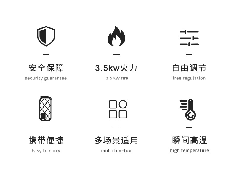 柯曼大博士送收纳包高热大功率火焰喷枪可延长户外野营点火喷枪详情2