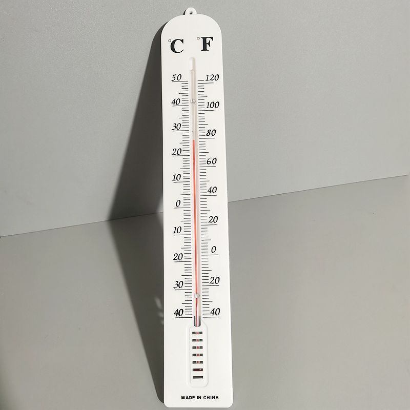 Factory wholesale bagged large thermometers, vegetable greenhouse thermometers, wall-mounted Celsius and kerosene thermometers pic 1