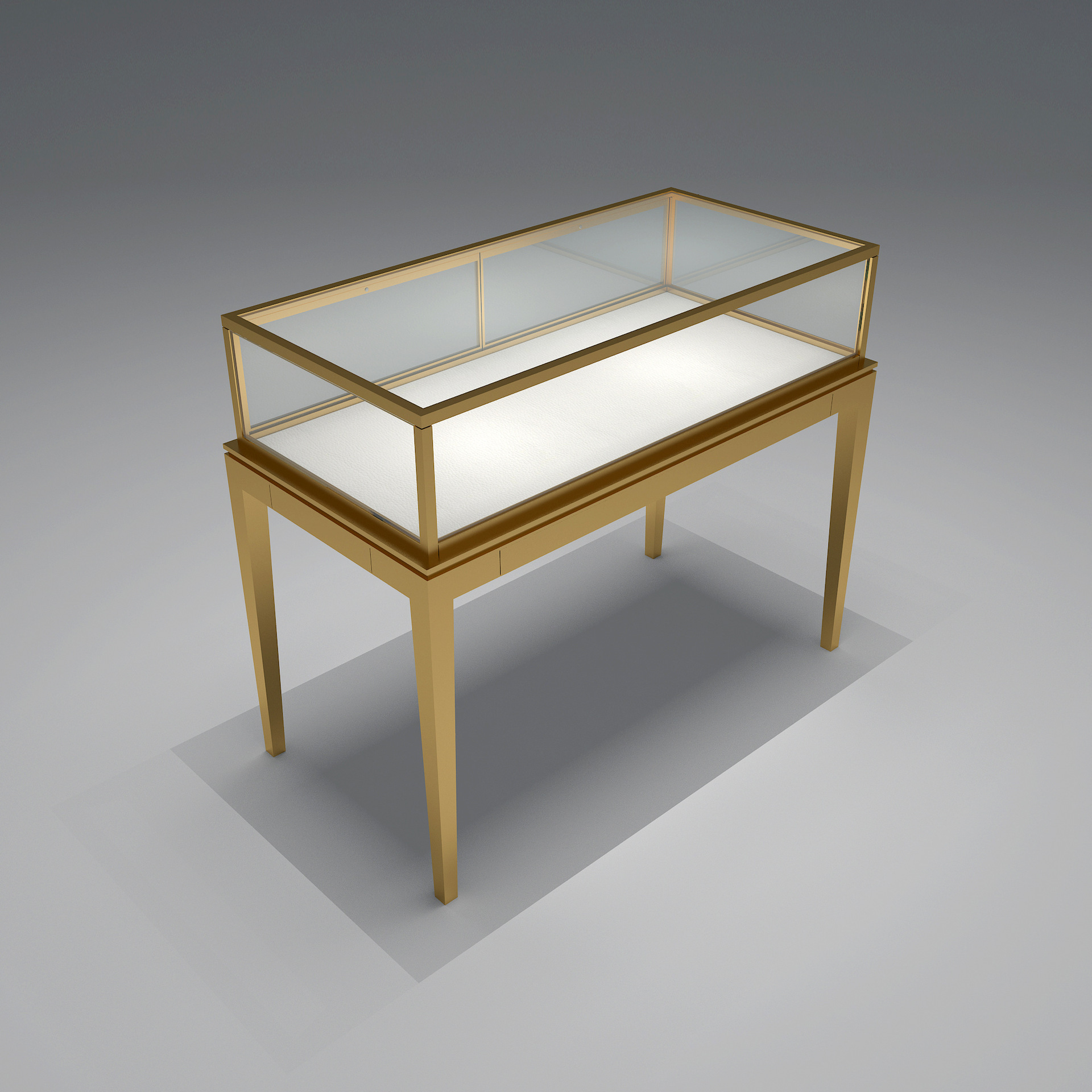 博物馆展柜展示柜字画文物展柜纪念馆展厅夹胶玻璃柜金属展柜定制详情16