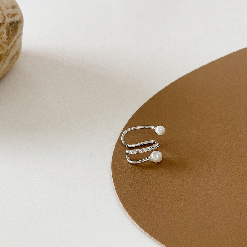 韩国小众设计感冷淡风耳夹无耳洞耳骨夹时尚气质简约波浪耳环耳饰详情22