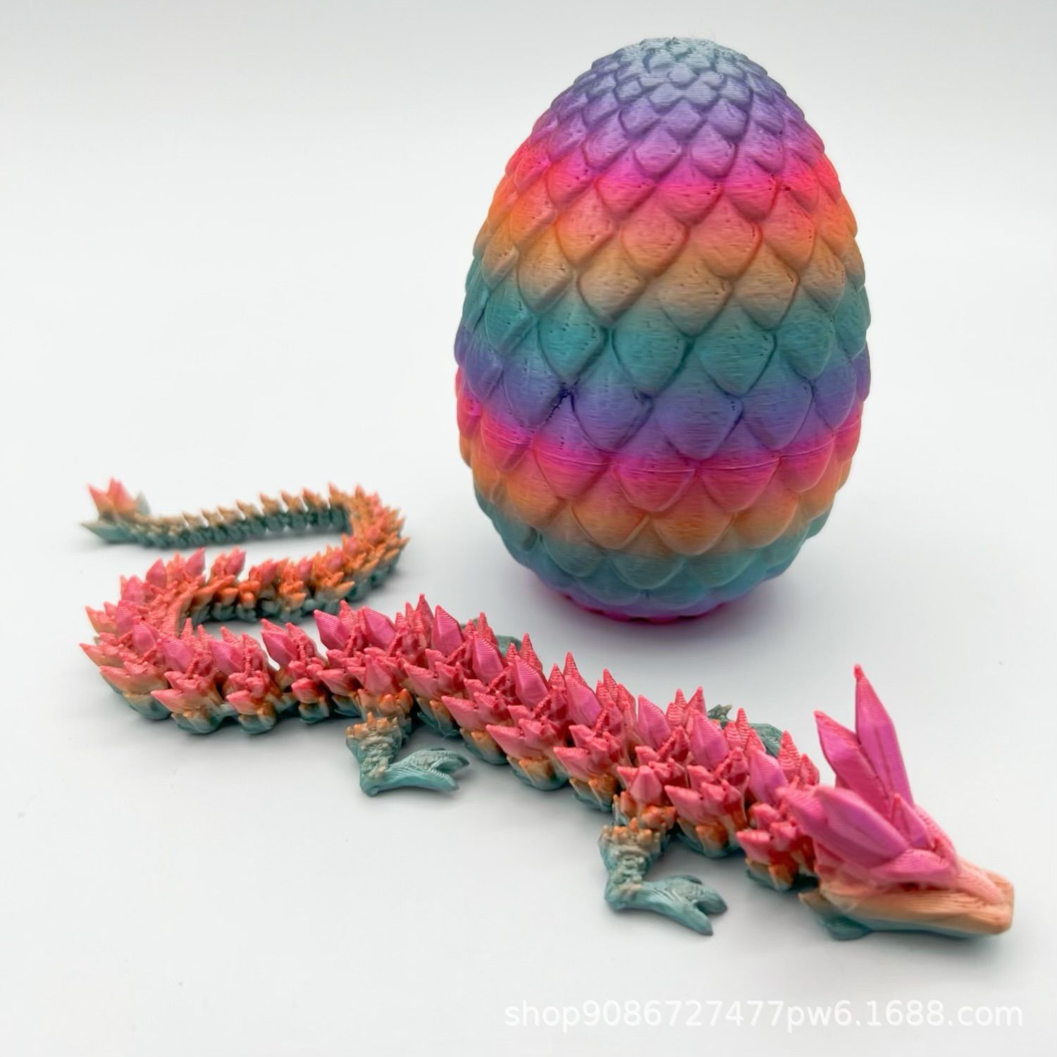 CPC跨境爆款3d打印多款龙蛋神龙套装摆件手办礼物创意潮玩厂家批详情2