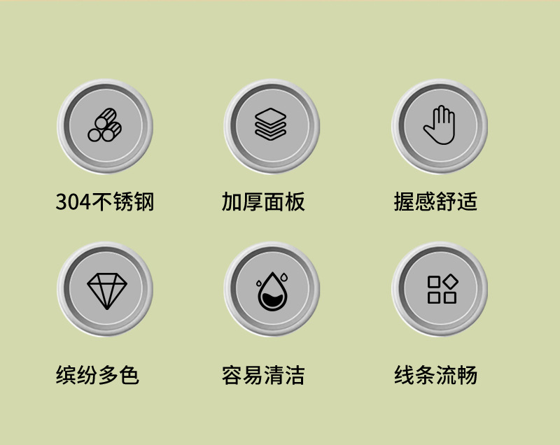 源头厂家304不锈钢筷子家用韩式酒店全方筷餐厅防滑公筷可印LOGO详情3