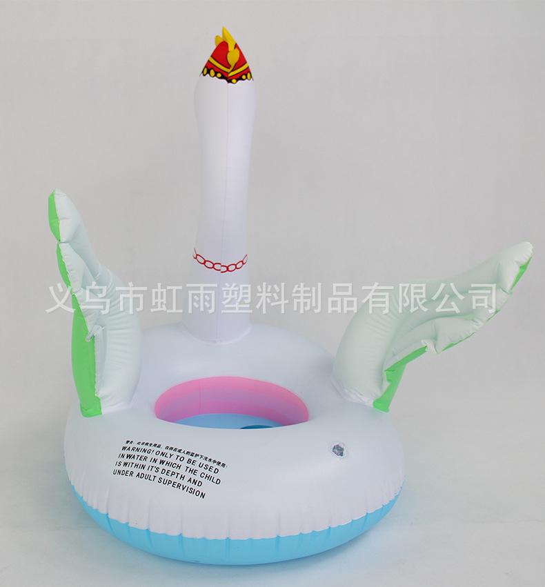 冠鹅艇水上充气儿童座圈带扶手防侧翻游泳圈婴儿坐圈批发安全耐用适用水上娱乐详情12