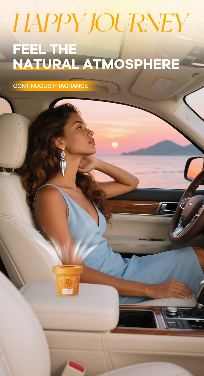 【 Cross-border Exclusive 】FORMBO Car Aromatherapy: Fresh Air, Odor Removal, Long-lasting Fragrance, Light Car Aromatherapy pic 4
