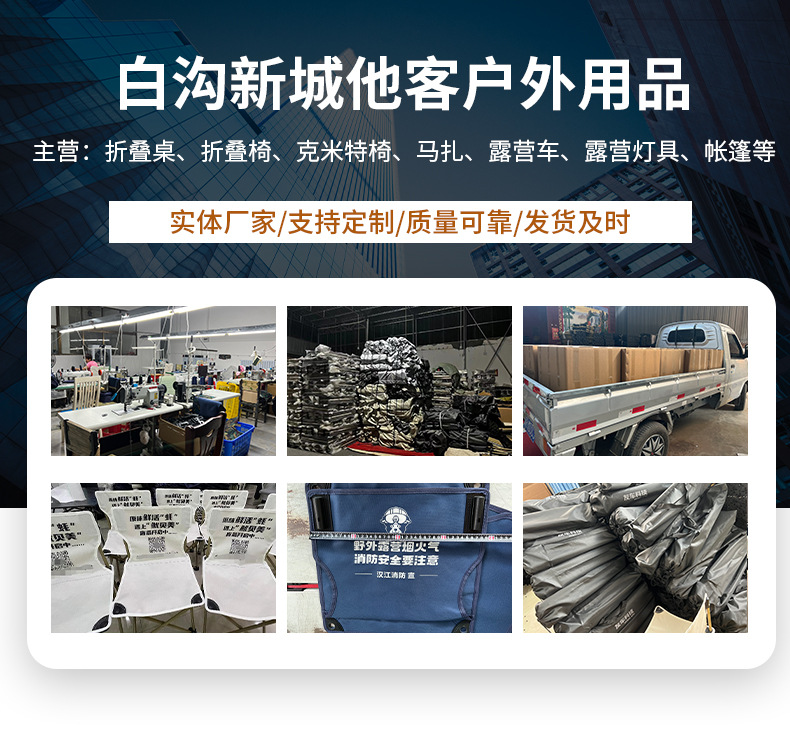 跨境户外折叠椅折叠凳便携钓鱼椅子美术写生凳可印logo野餐露营椅详情1