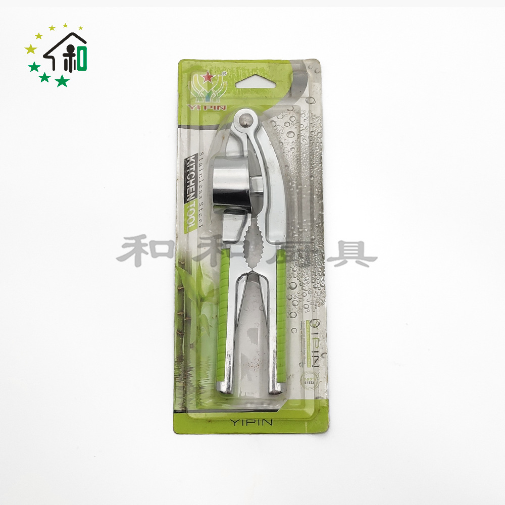 捣蒜蓉不锈钢手动小型压蒜器倒蒜泥厨房用品打蒜器手动压蒜器详情13