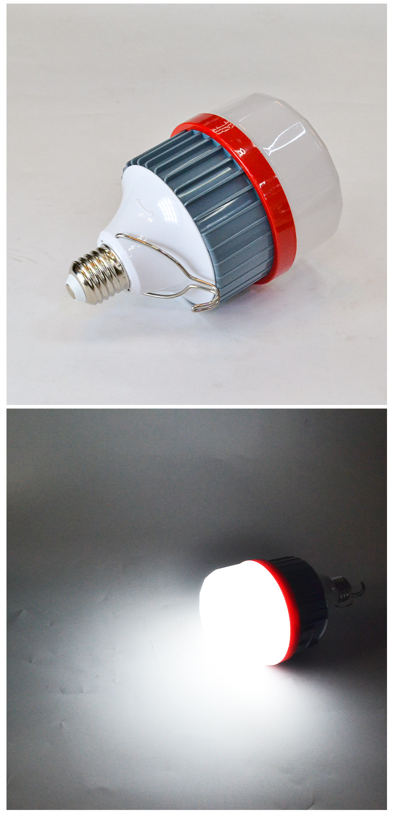 led emergency bulbs in stock for wholesale, street stall night market lights, e27 three-proof energy-saving lamps, screw-top led plastic bulb lamps pic 23