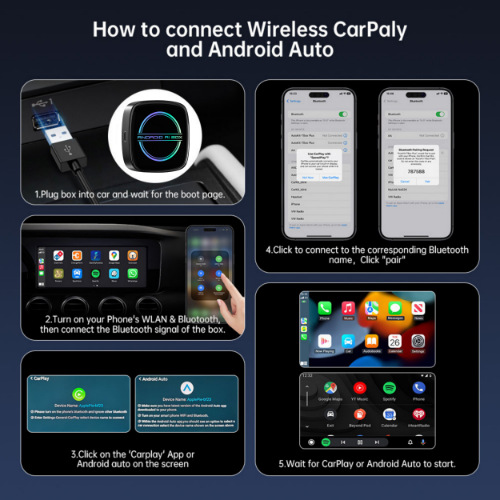 跨境车机互联模块八核4G高通carplay转安卓盒子aibox carplay盒子详情18