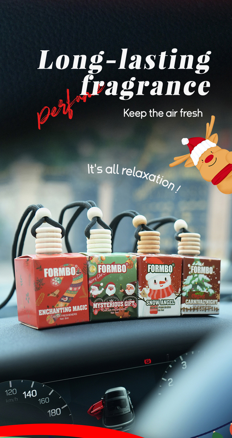 【 Cross-border Exclusive 】FORMBO Car Aroma Diffuser, car interior decoration, Christmas Festive Atmosphere, Odor Removal Aroma Diffuser pic 6