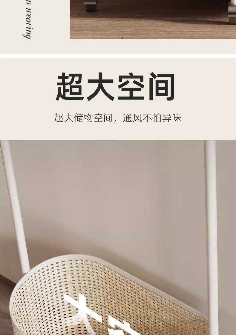 意式衣帽架卧室落地挂衣架入户家用衣服置物架床边晚上放衣服神器详情8