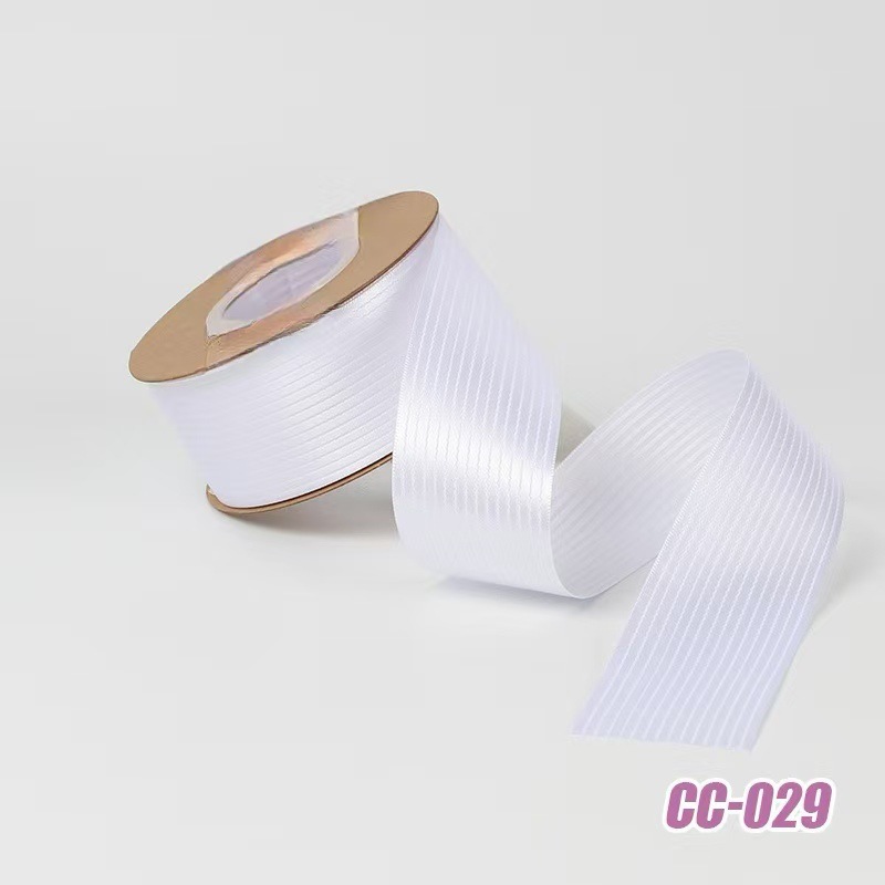 Tiras tiras venta directa de fábrica ropa zapatos sombreros accesorios arcos tocado regalo embalaje cinta 50 yardas por rollo pic 9