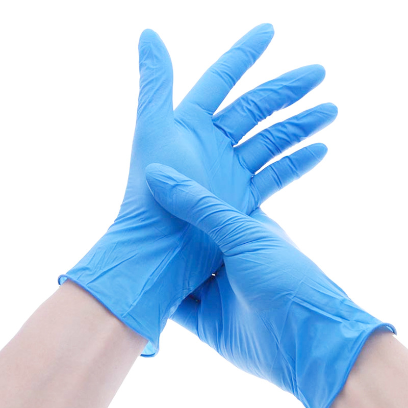 Special disposable nitrile gloves for foreign trade export, powder-free and powder-free disposable inspection gloves, composite nitrile pvc pic 11