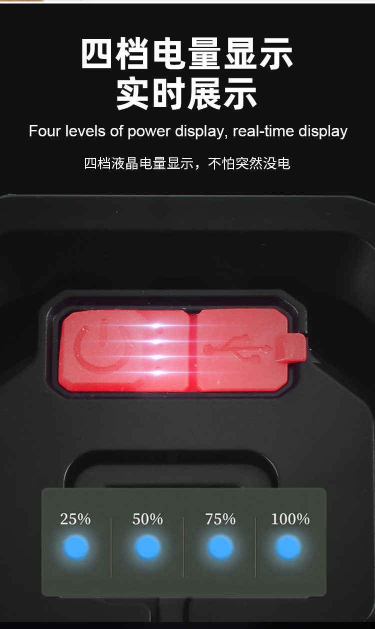 New cross-border multi-functional work light, camping light strip hook, portable LED light, strong light handheld lighting, strong magnetic lamp pic 17