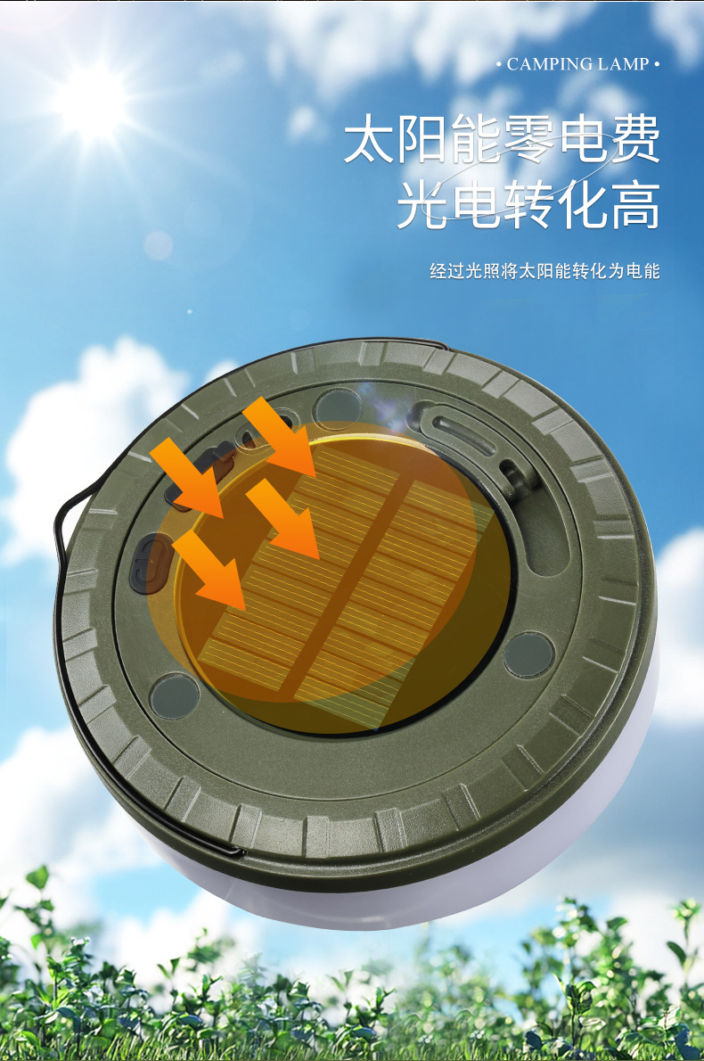 新款户外露营灯帐篷卷尺LED灯串挂灯照明灯具营地灯氛围灯野营灯详情8