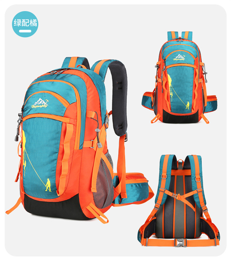 Wholesale of new backpacks, hiking sports backpacks, large-capacity water-resistant casual cycling and mountaineering bags pic 28