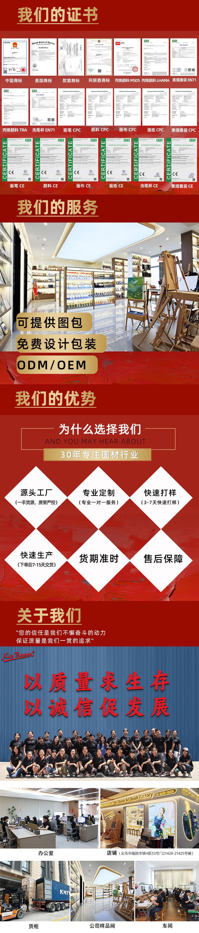 欣博文色粉笔12/24/48色绘画专用软性粉笔炫彩颜料涂色水溶色粉棒详情11