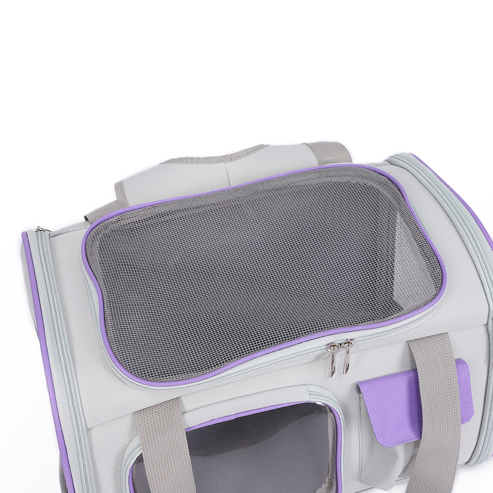 Rongka Pet Cross-border Cat Bag, Breathable Pet Backpack, Cat and Dog Pet Bag, Breathable Hand-held Pet Travel Bag pic 12