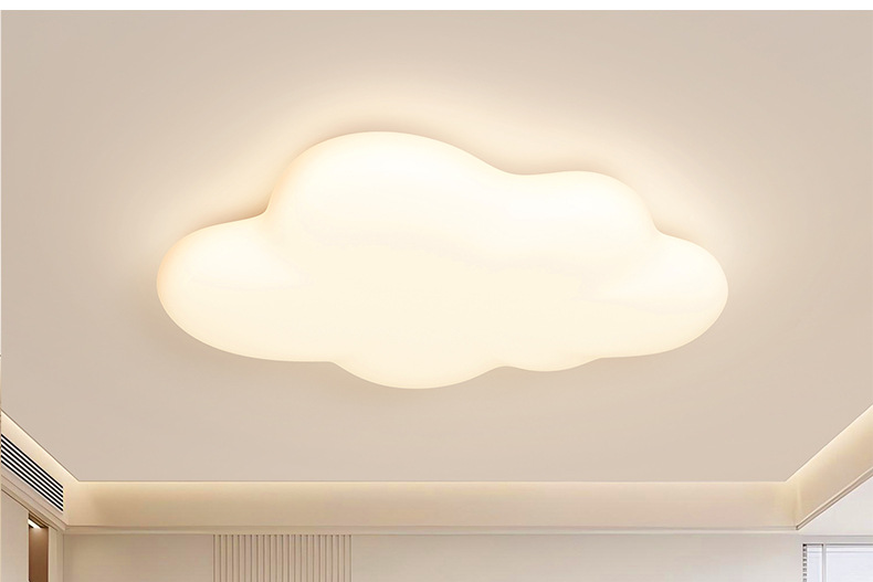 客厅灯奶油风2025新款温馨护眼led云朵灯客厅主灯北欧吸顶灯详情28