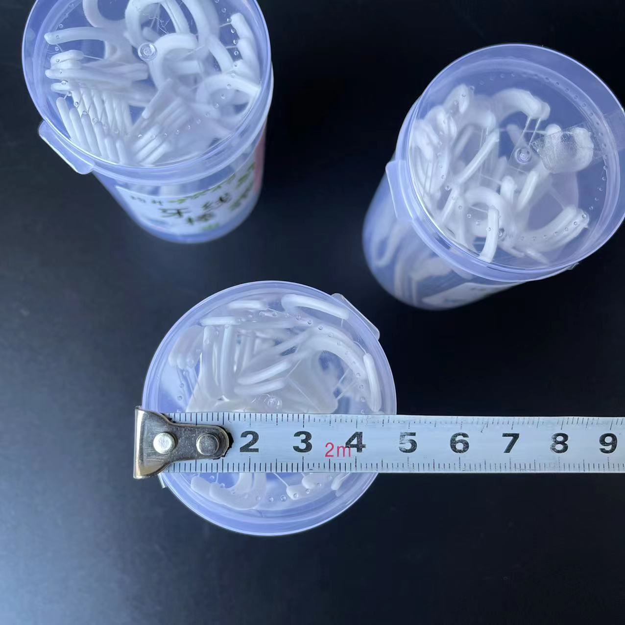 【1-11 Zones 】 Junsheng round box dental floss picks 12 per set 720 per piece. Round box dental floss 30 pieces. Dental floss, picking floss, toothpicks 1 yuan. Wholesale products from street stalls pic 2