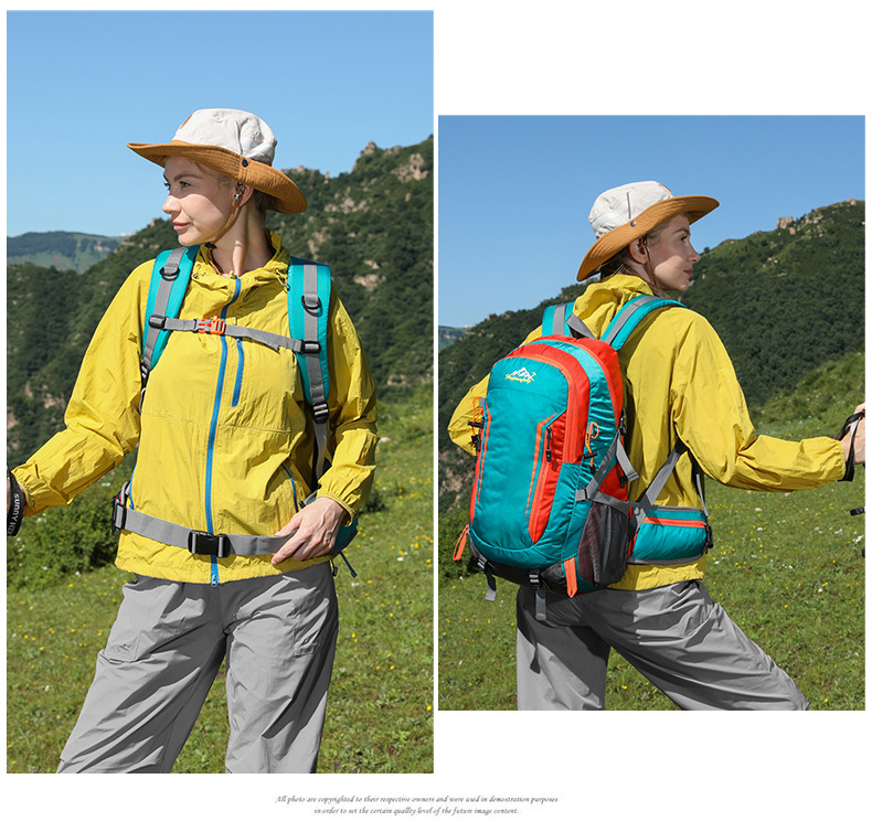 New cross-border outdoor bags, hiking bags, trekking bags, travel bags, sports bags, fitness bags, backpacks and large-capacity backpacks pic 2