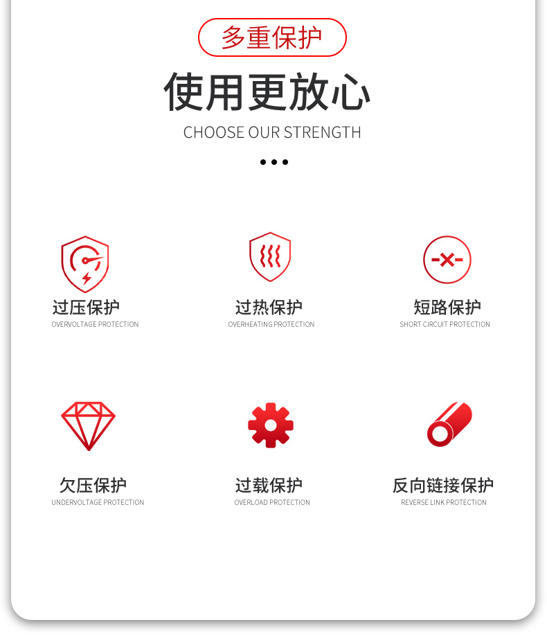 UPS系列修正正弦波充电逆变一体机输出稳定低噪音车载逆变器详情2