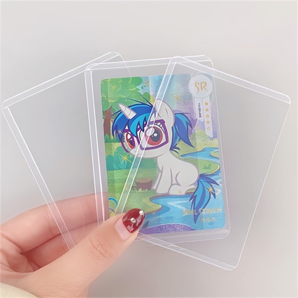My Little Pony card case, card protection case, card film, thickened hard card case, dedicated storage, high-definition, transparent and bright pic 6