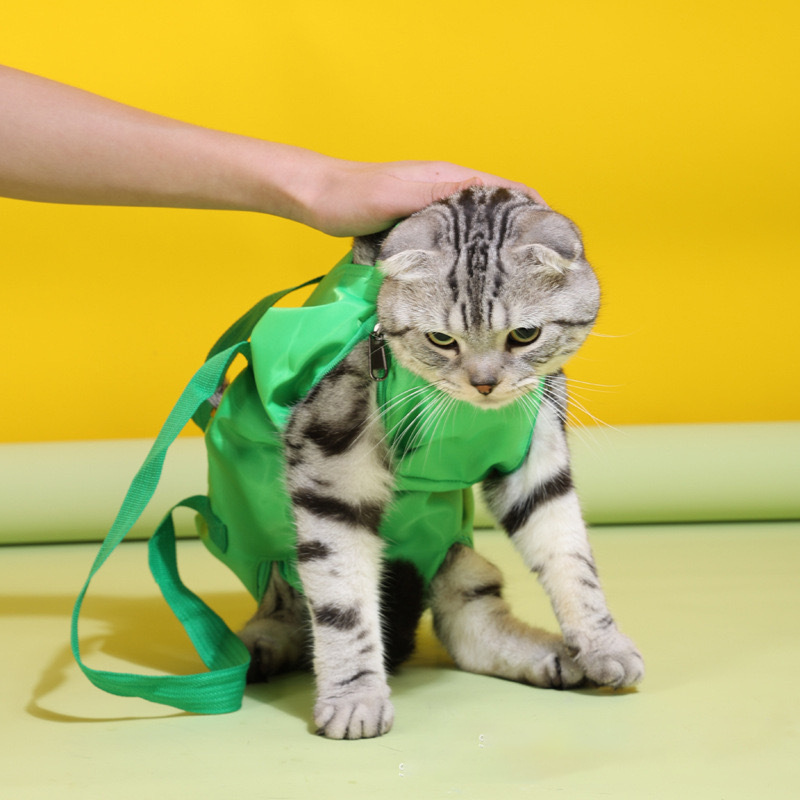 手提猫包防抓咬固定猫咪打针包多用途可折叠便携宠物外出包猫咪包详情23