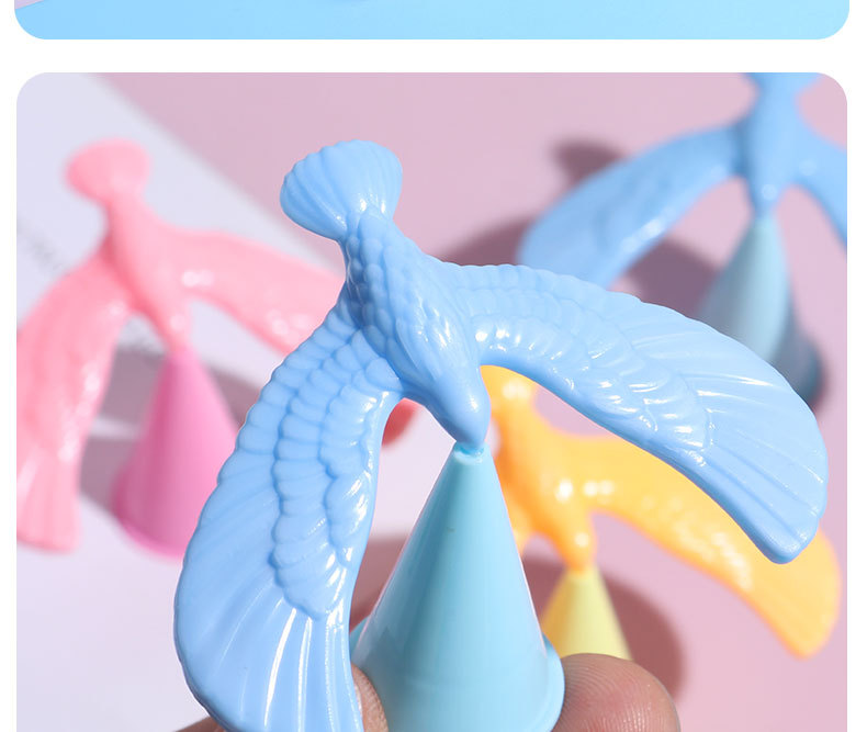 Nostalgic toys for the 80s generation: Balance bird, eagle, educational untoppleable figure, educational gravity bird, and small science and technology toys for children pic 12