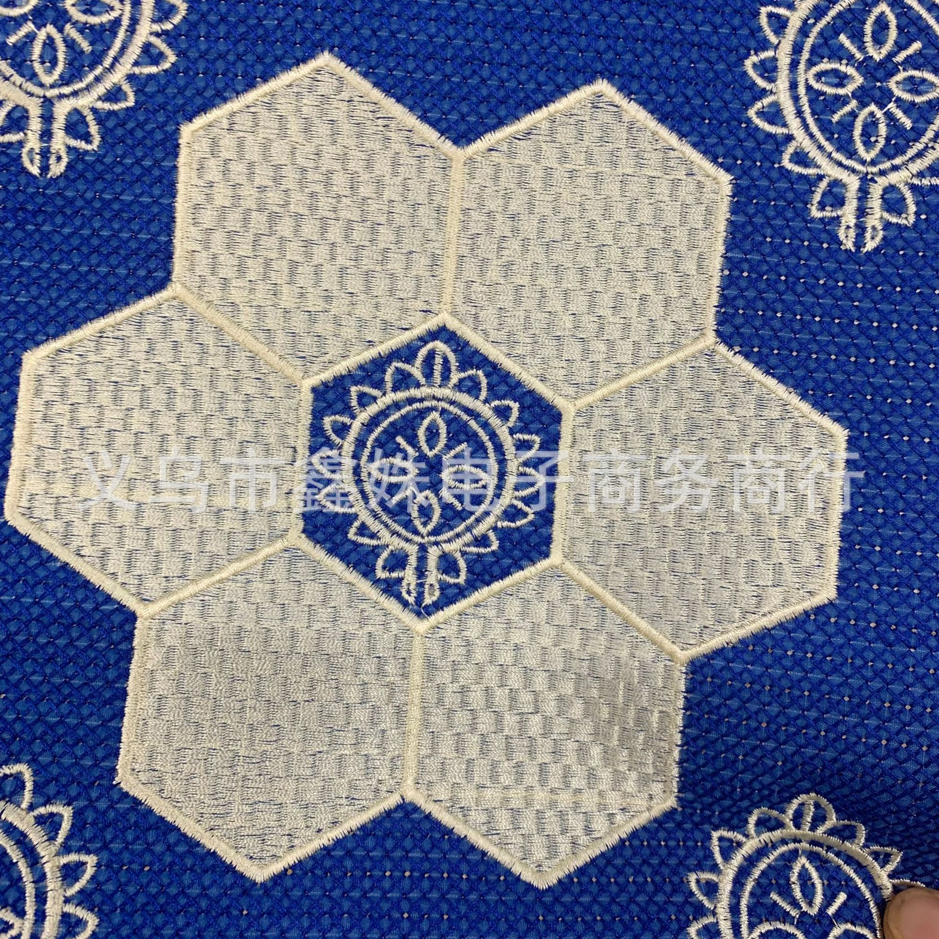 Rectangular embroidered circular collar stage costume accessories pic 7