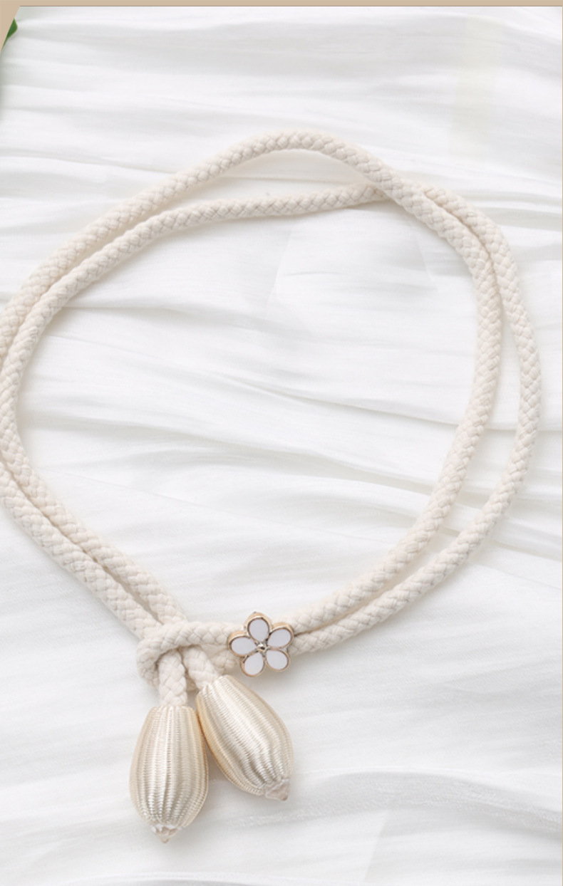 窗帘绑绳批发创意可调节牛津棉绳窗帘扣收拢束带窗帘配饰详情4