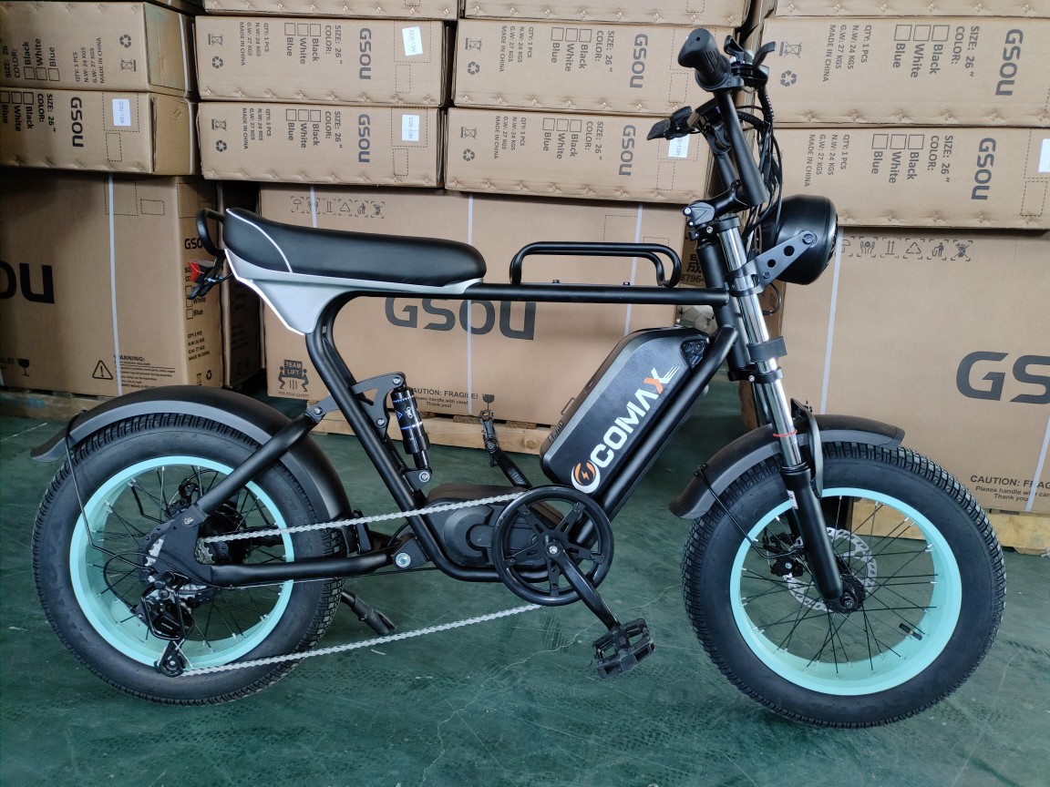 Cross-border DirtBike 18-inch super520t2 Fat tire 4.0 electric lithium battery-powered off-road bicycle pic 3
