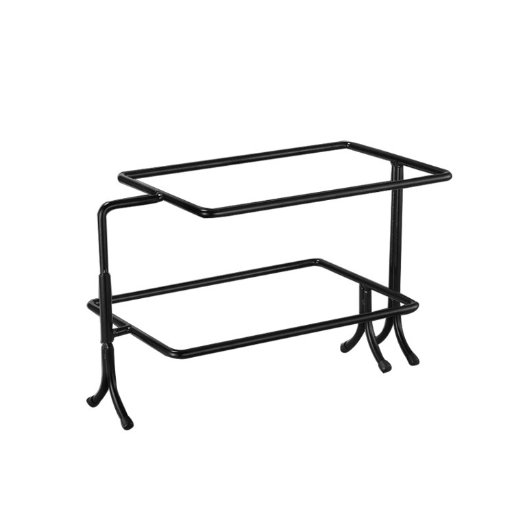 Hotel buffet pastry display rack, fruit and pastry display stand, two-story and three-story ceramic food rack, cold dish stand pic 3