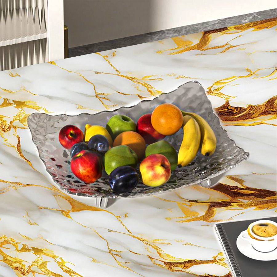 Cross-border exclusive Gilt Marble-patterned wallpaper for home decoration building materials background wall Gilt Marblewallpaper pic 28