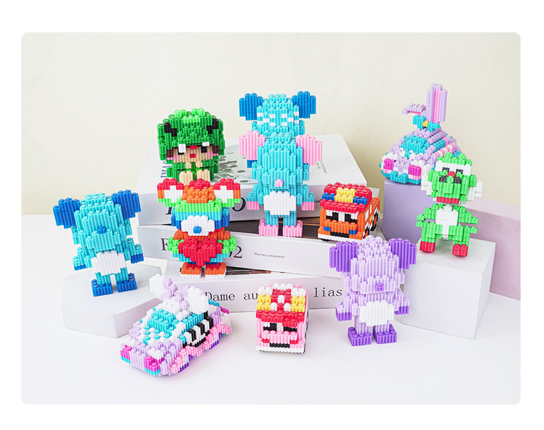 兼容乐高小颗粒拼装积木玩具男女孩益智礼物摆件地摊工厂跨境批发详情11